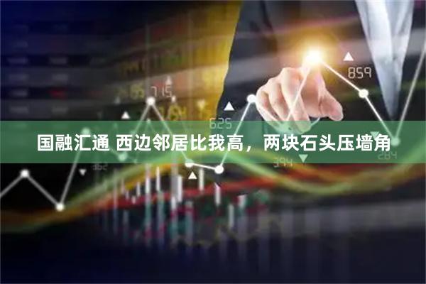 国融汇通 西边邻居比我高，两块石头压墙角